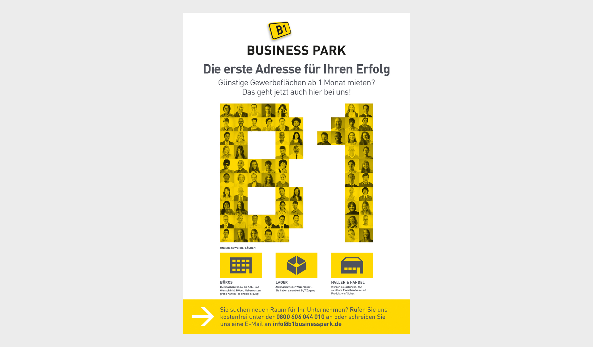 B1 Business Park poster