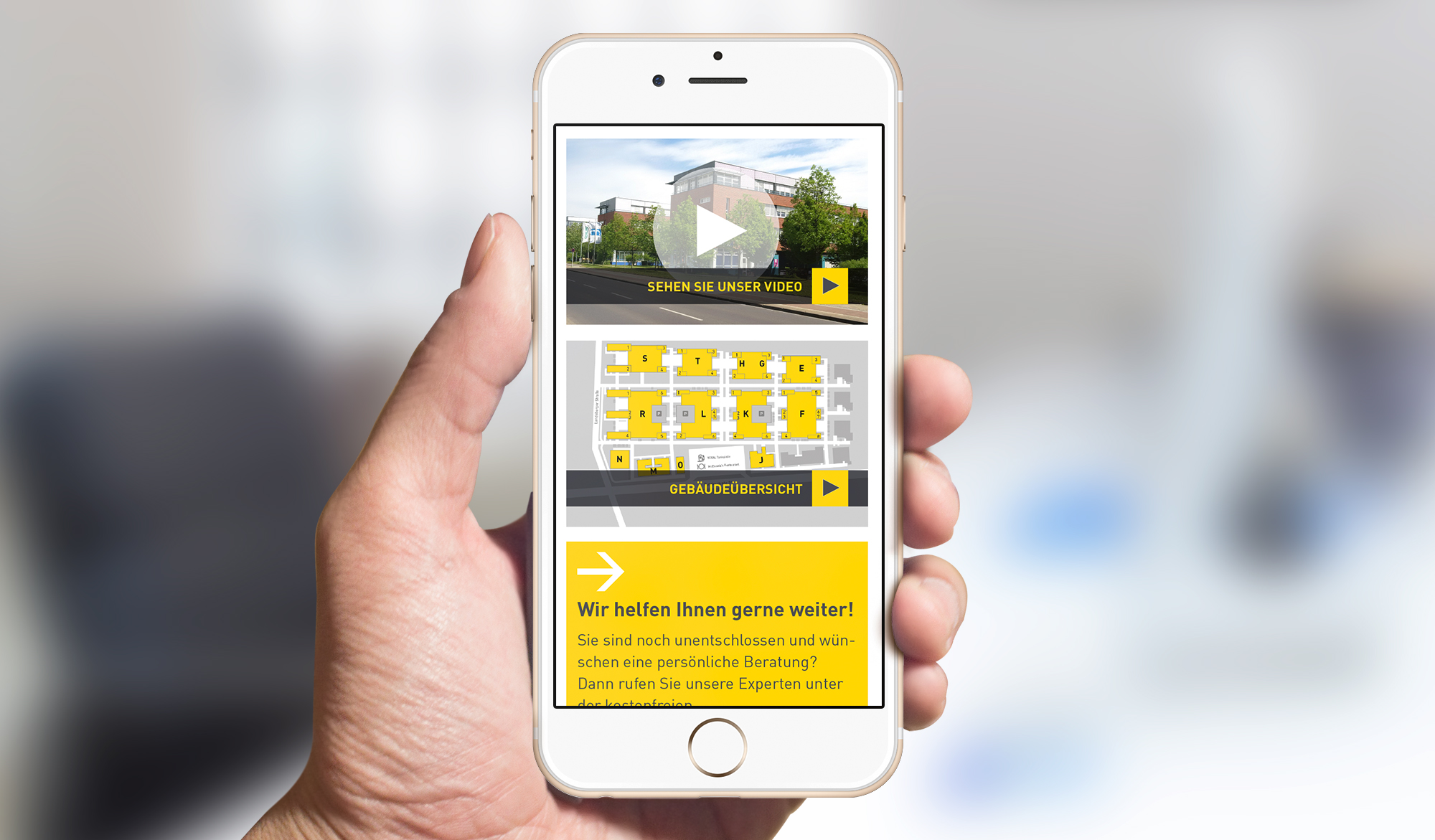 B1 Business Park mobile